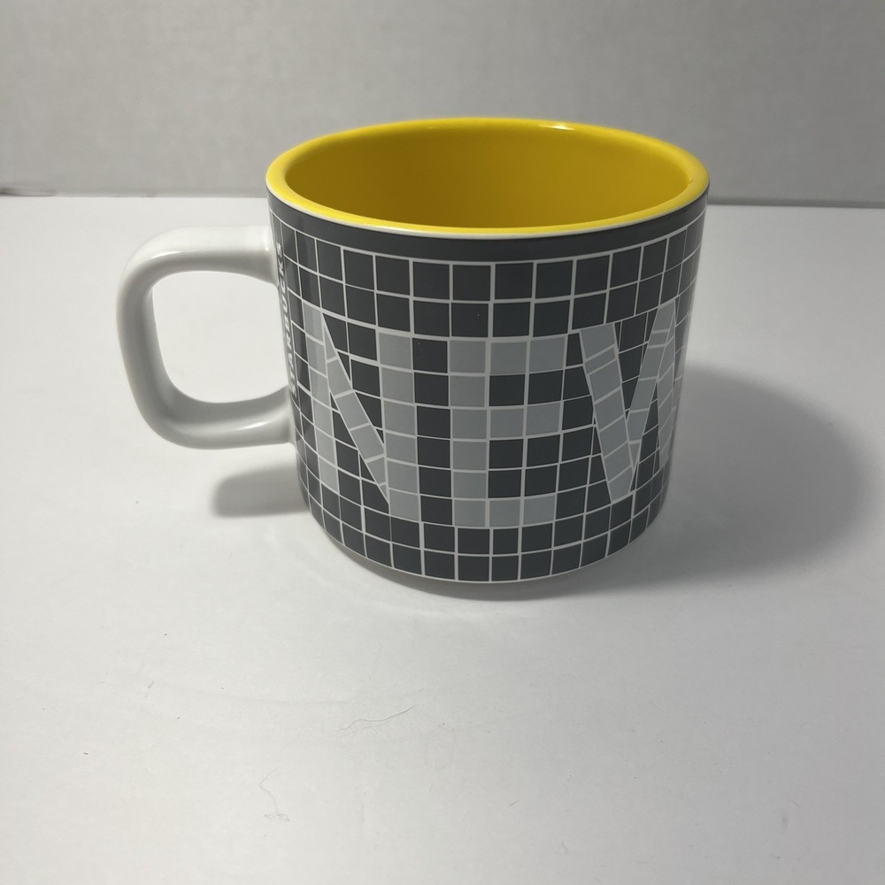 Starbucks New York City Collection Subway Tile Pigeon Tourist Cup Mug - Disc